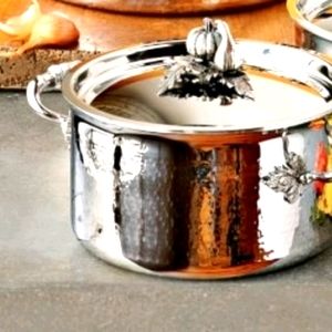 Ruffoni Opus Prima Hammered Stainless-Steel Soup